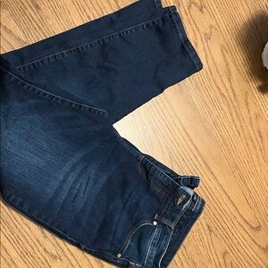 Talbots Women's Dark Blue Straight Jeans